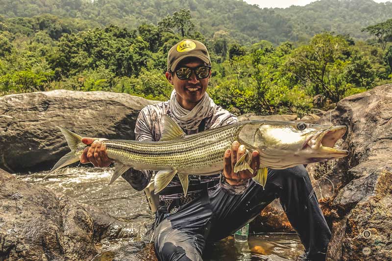Flyfishing in Laos PDR - Pike